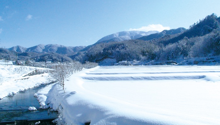 島根県飯南町冬景色
